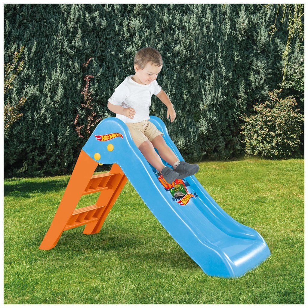 Dolu hot wheels slide 70x111x47 cm blue orange