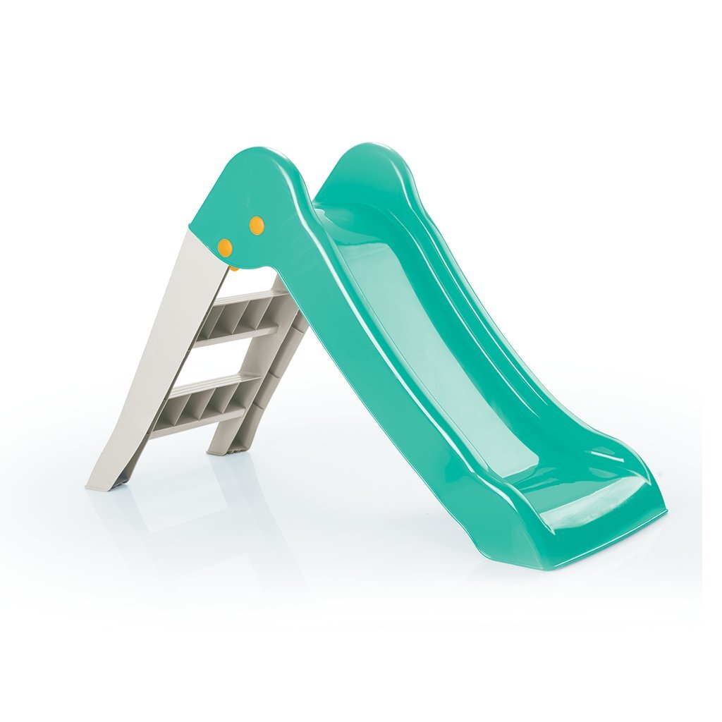 Dolu Slide 70,5x117x48,5 cm hvid grøn