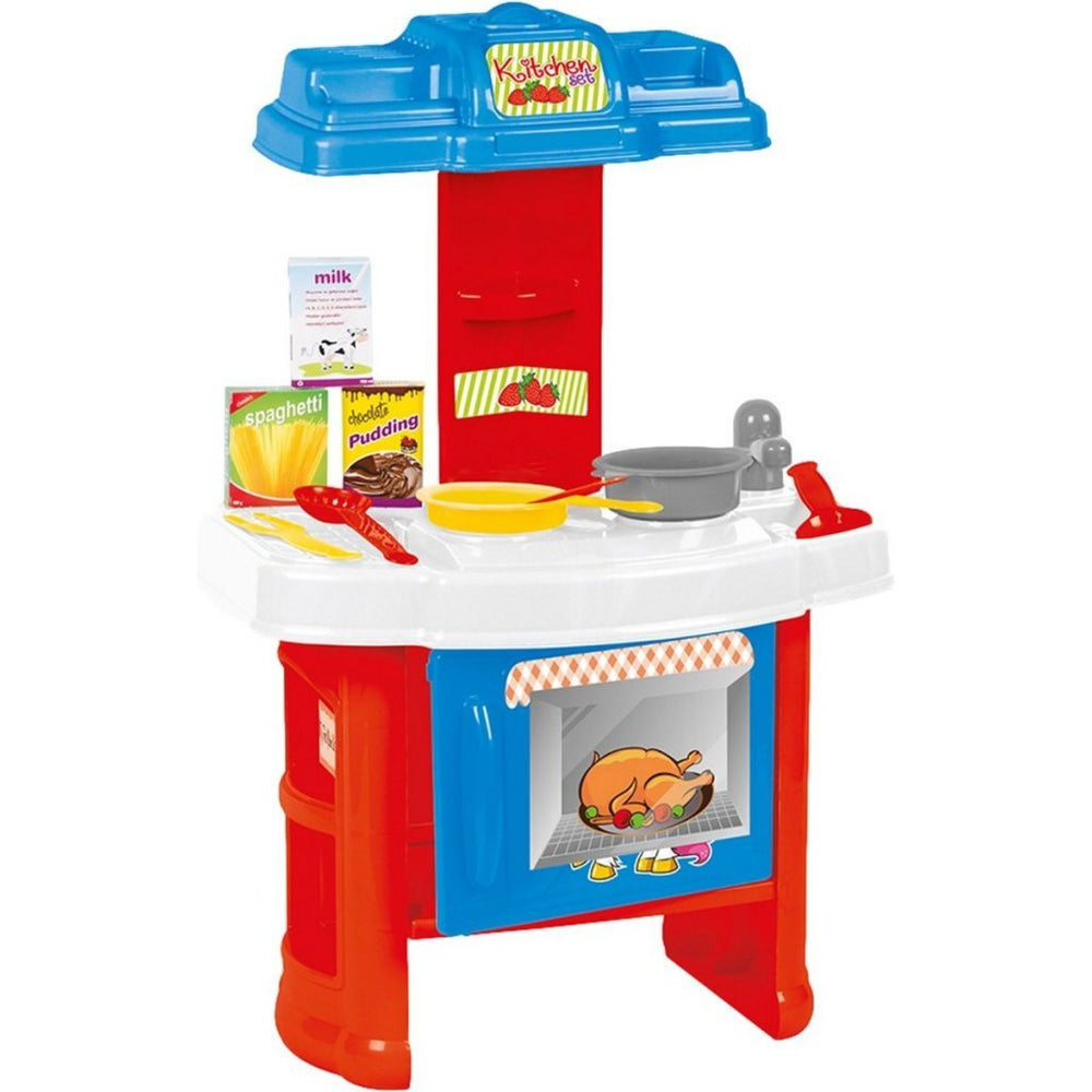 Dolu Chef's Kitchen Spielzeugküche 19-teilig