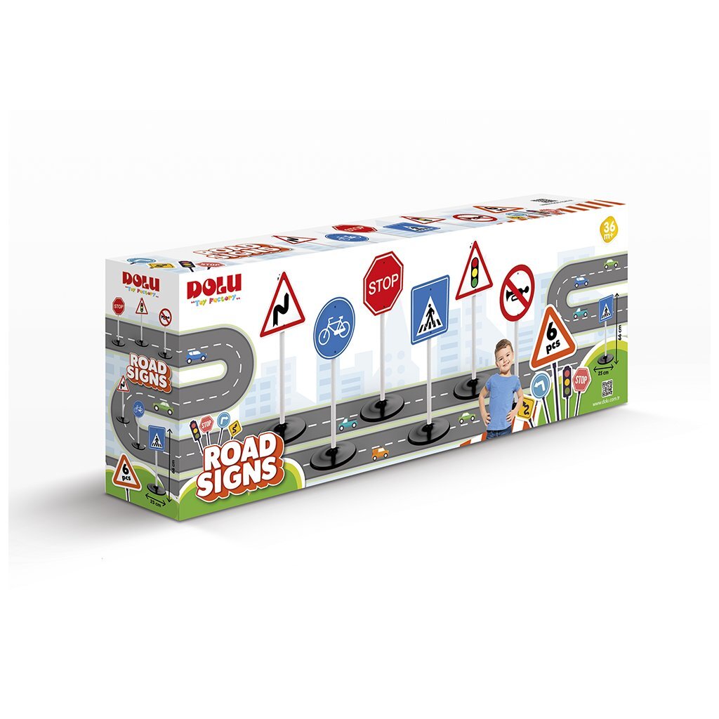 Dolu traffic signs 6 pieces