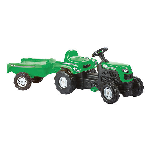 Dolu tractor ranchero with trailer green