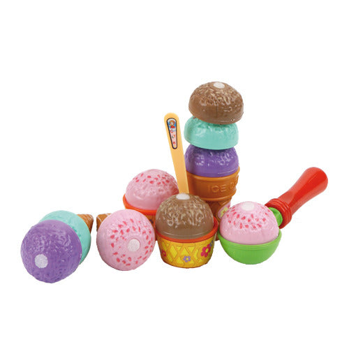 Basic food ice cream set