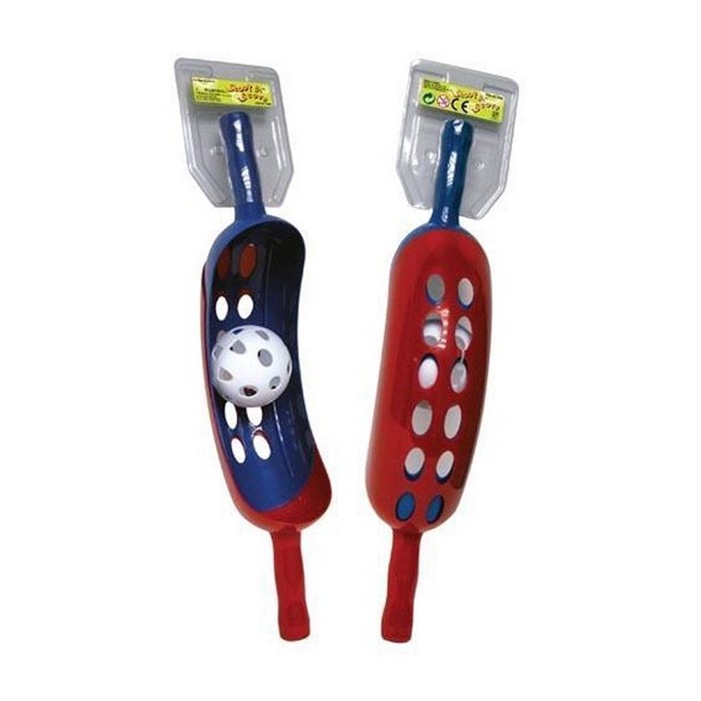 Alarm Alarm Fangwerfen Spill rout blo wäiss