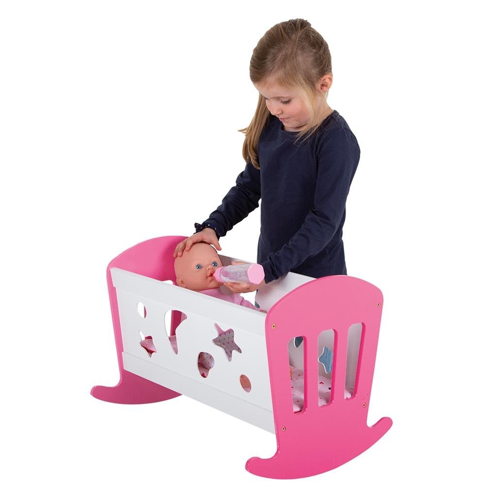 My Beautiful Dolls Room Poppenbed rocktbett 49 x 37 x 35 cm