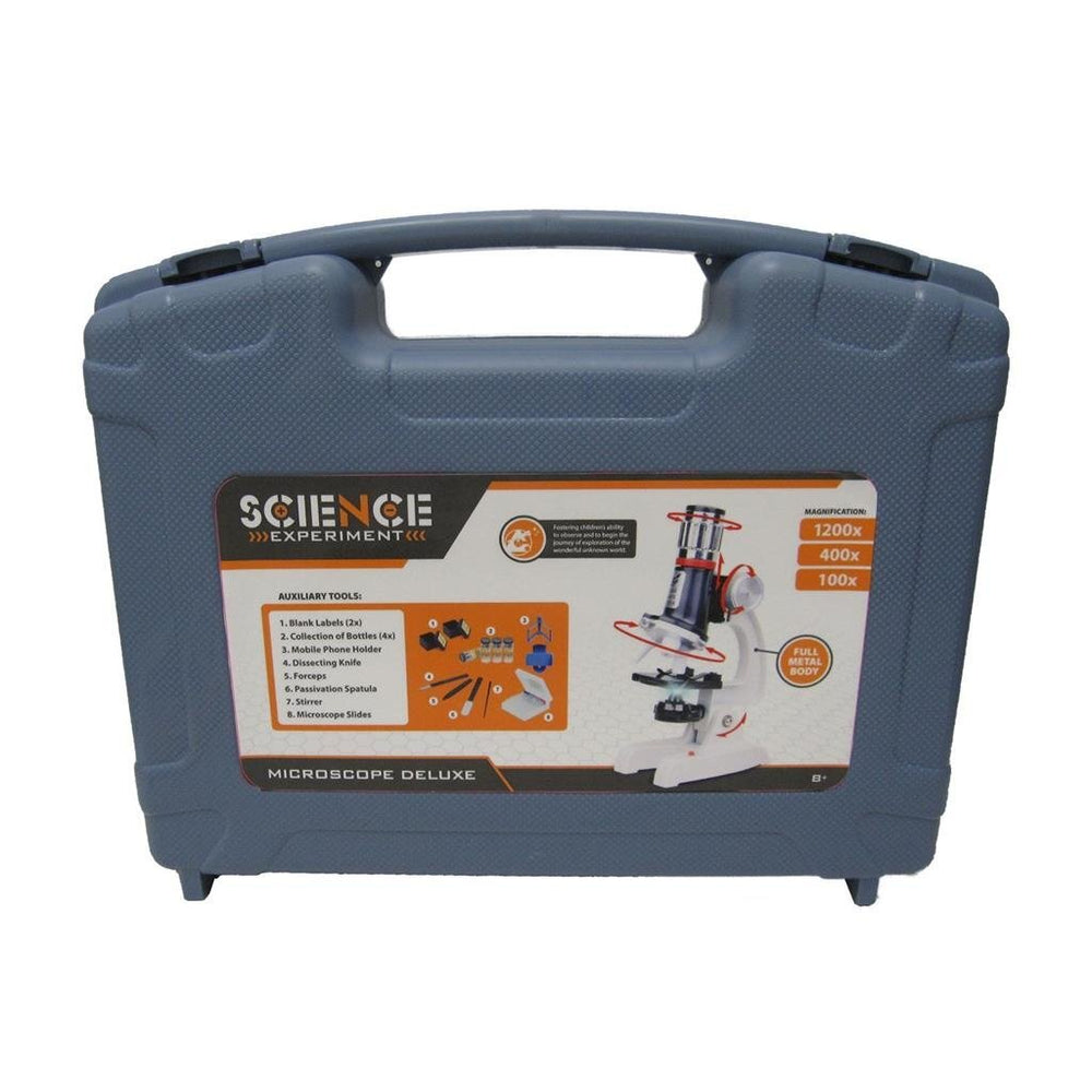 Basic microscope set in case