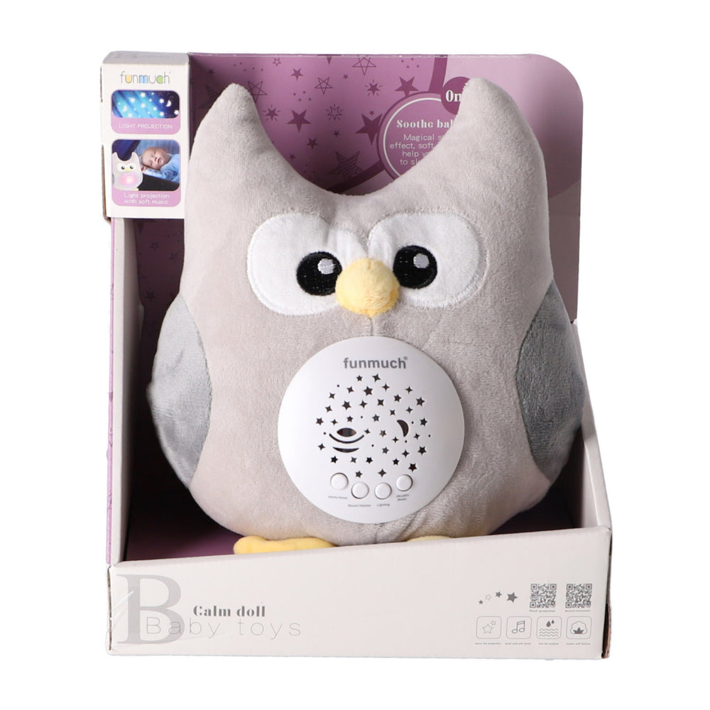 Other brands cuddly projector owl + light and sound