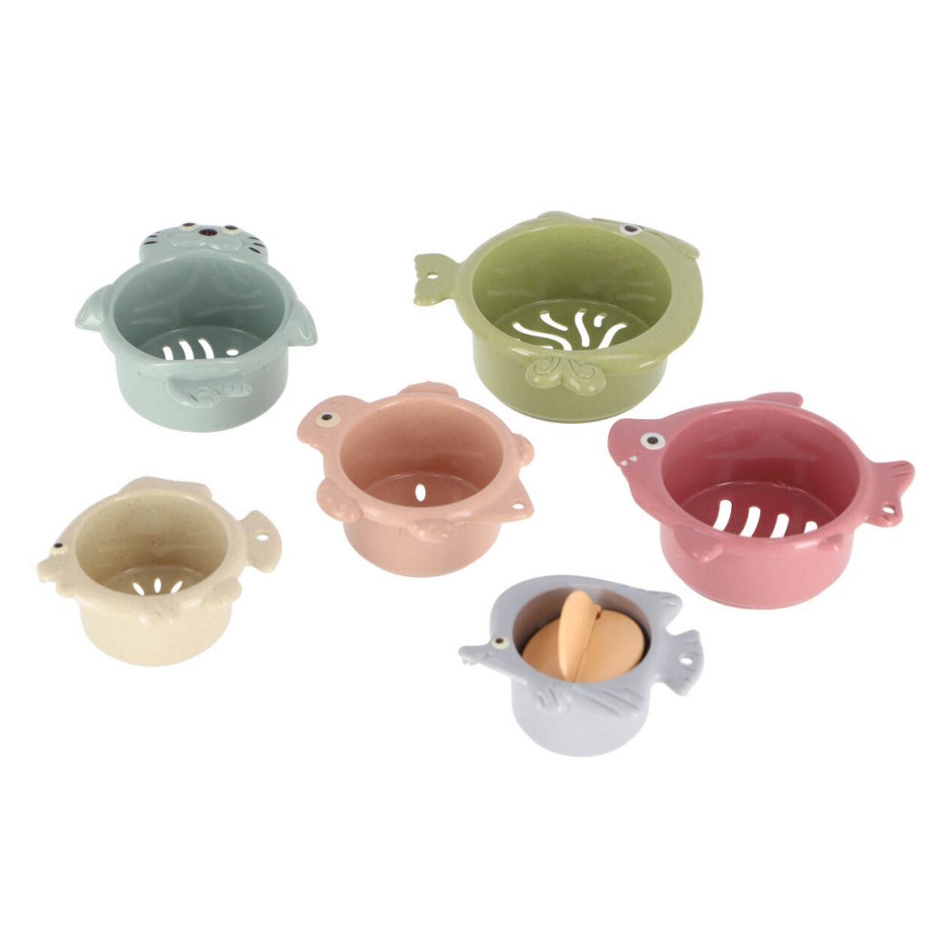 Bioplastový zásobník Jipy tvaruje hračky do vany