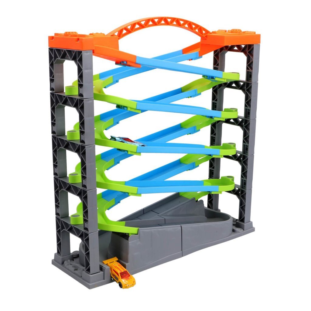 Žádná luxusní závodní dráha značky s 5 vrstvami a 2 auty