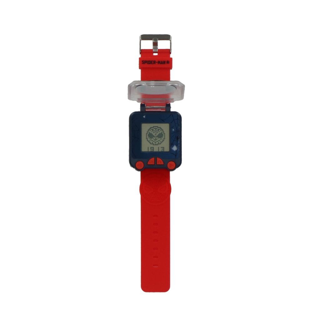Spiderman speel en leer horloge rood zwart