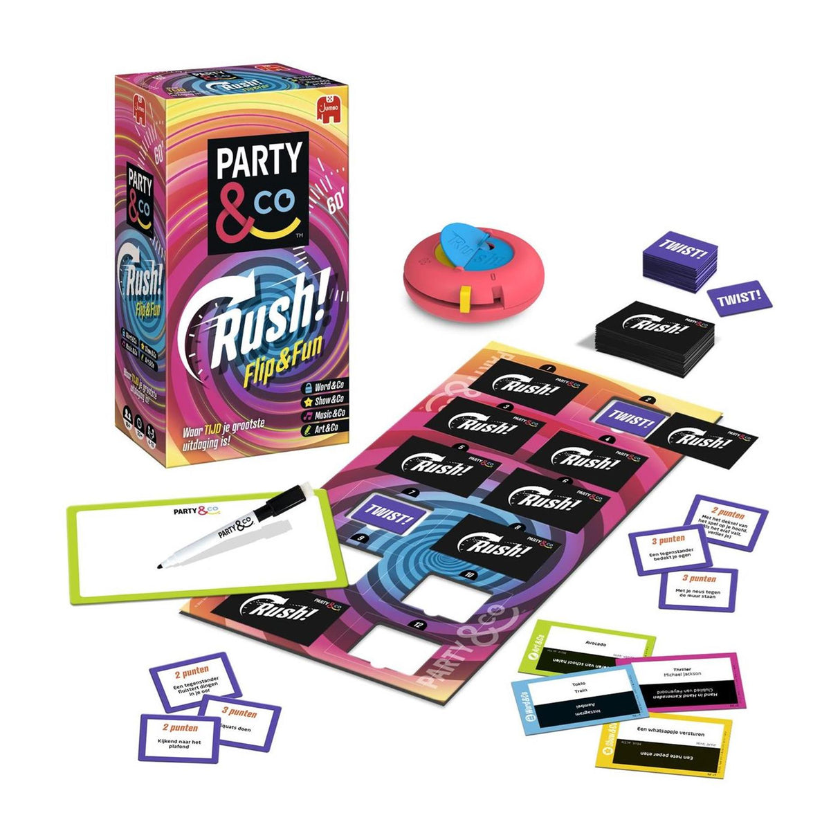 Jumbo game party and co rush