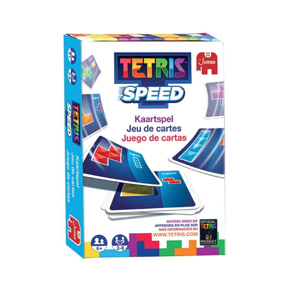 Jeu de cartes de vitesse Jumbo Tetris