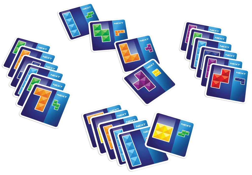 Jeu de cartes de vitesse Jumbo Tetris