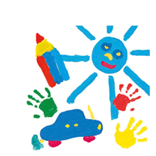 SES Finger Paint, 4 Colors