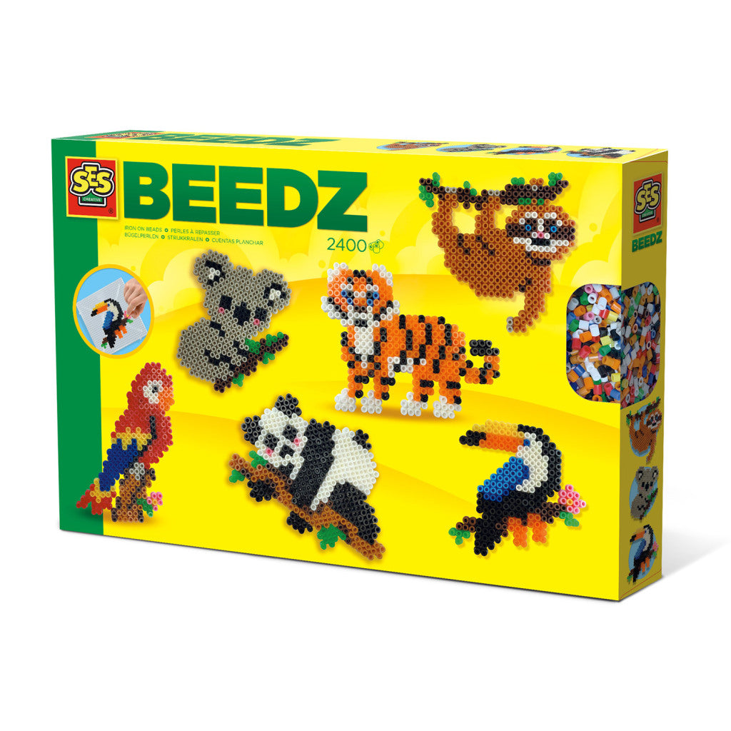 SES Creative Beedz Ironing Beads - Jungle Animals