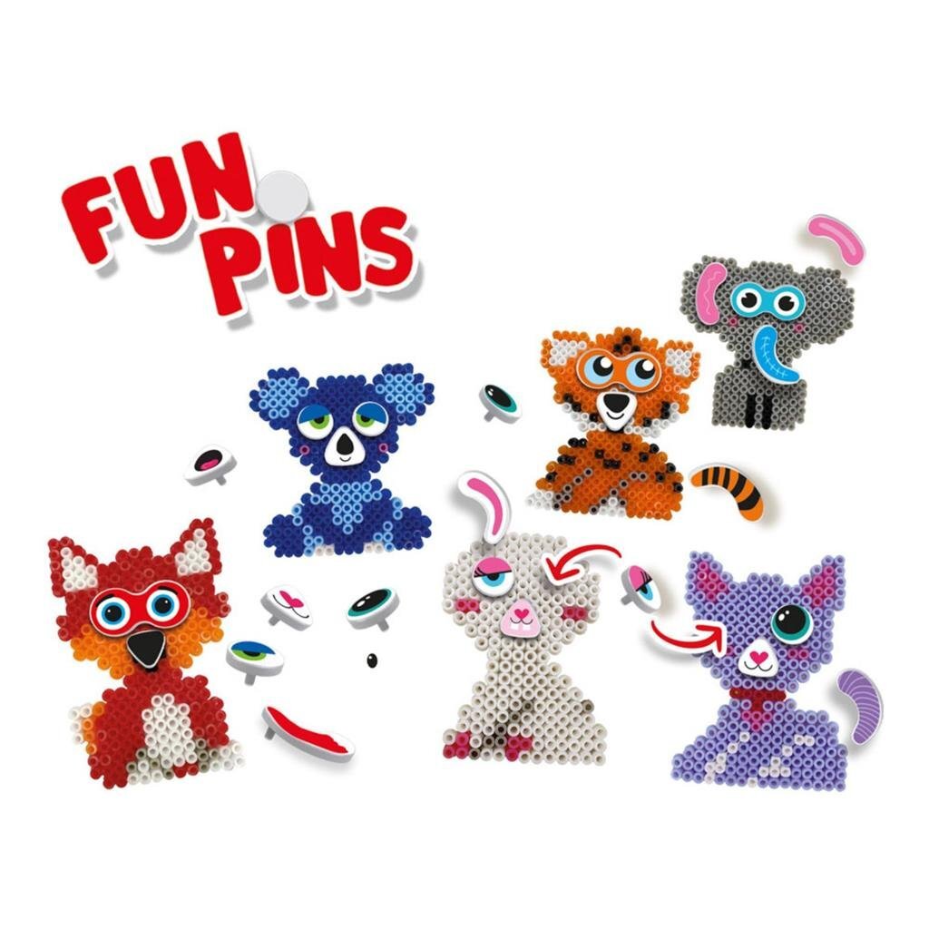 SES Creative Abalorios Termoadhesivos FunPins animales