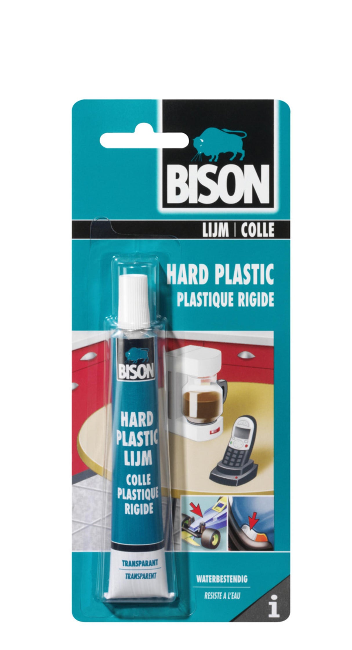 Colla per plastica dura Bison 25 ml
