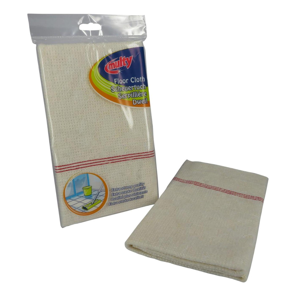 Mop Multy cucito 48 x 60 cm | 6 pezzi