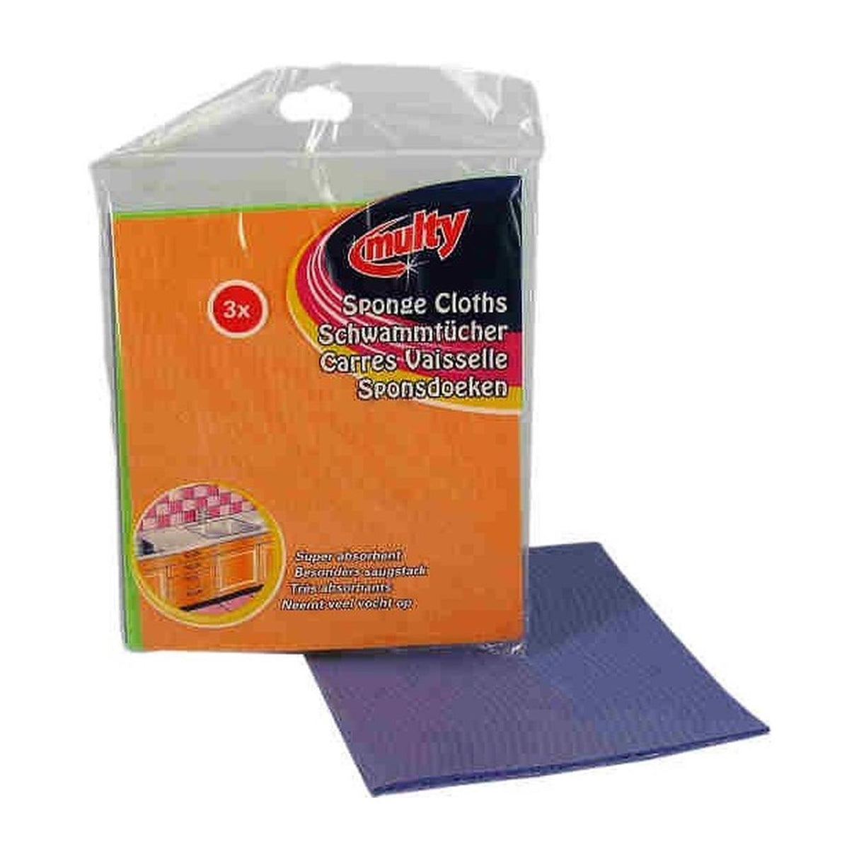 Panni spugna Multy - 3 pezzi