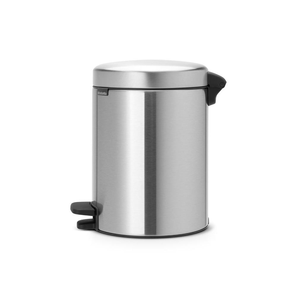 Brabantia pedal bin newicon 5l matt steel