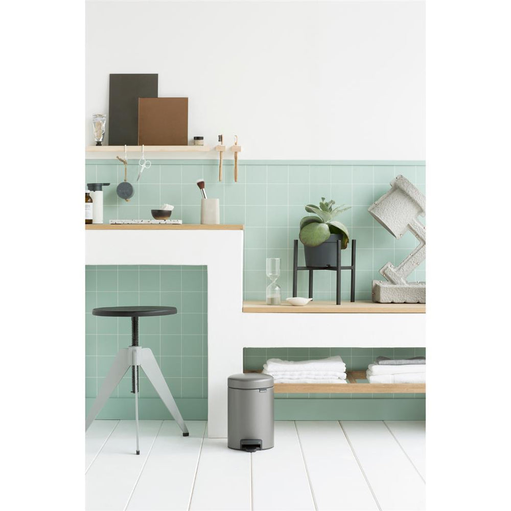 Brabantia pedaalemmer newicon 3l platinum