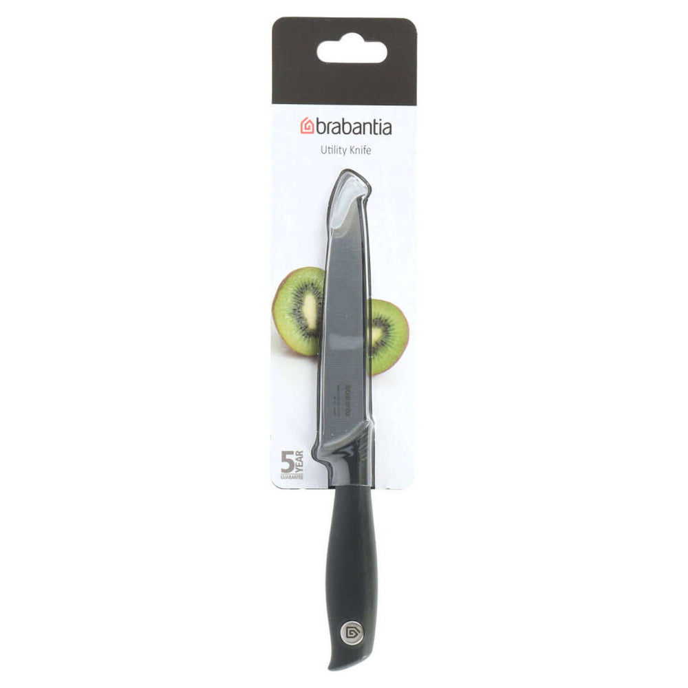 Brabantia tasty+ universal knife 24.8 cm dark gray