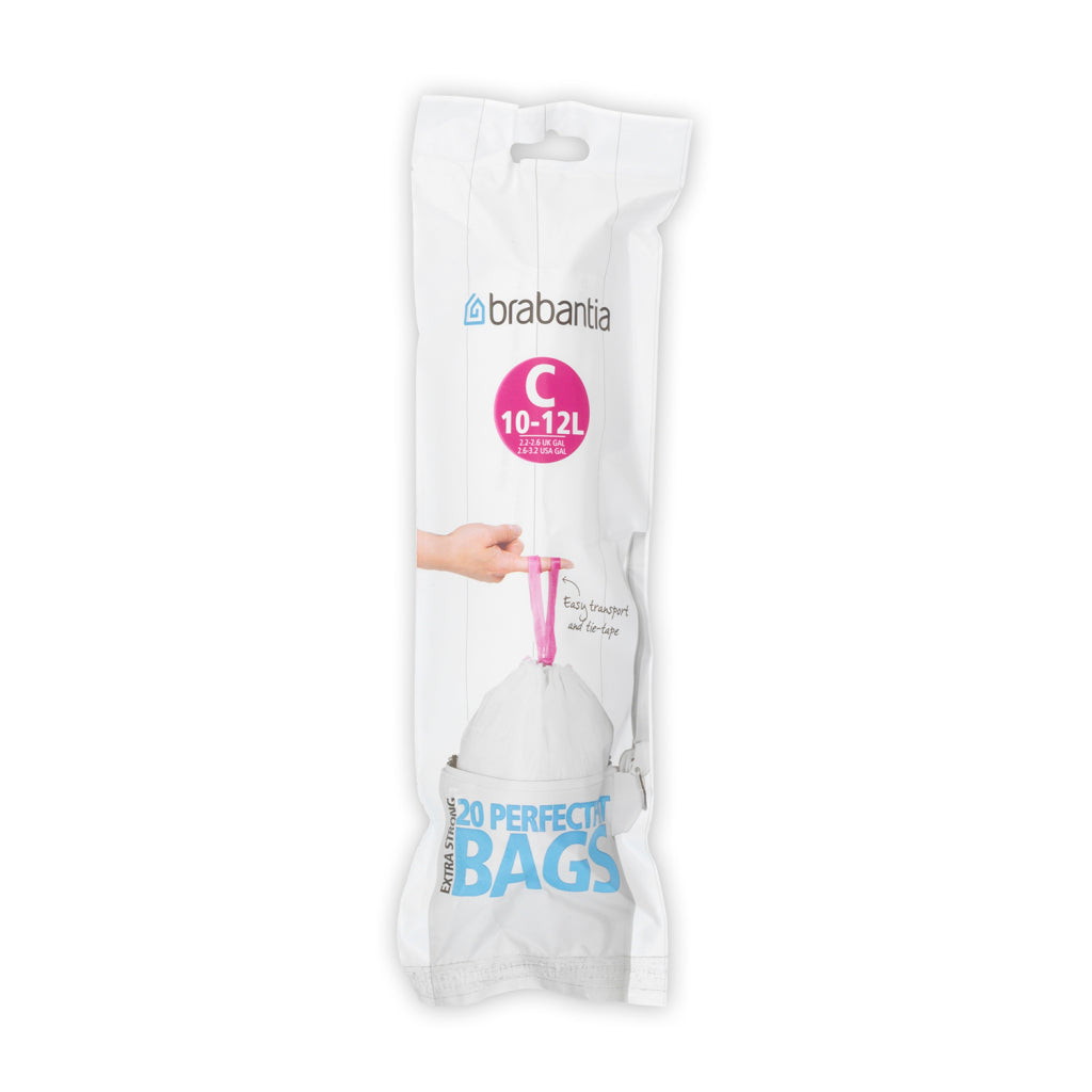 Brabantia waste bags perfectfit c 10-12 l 20 pieces