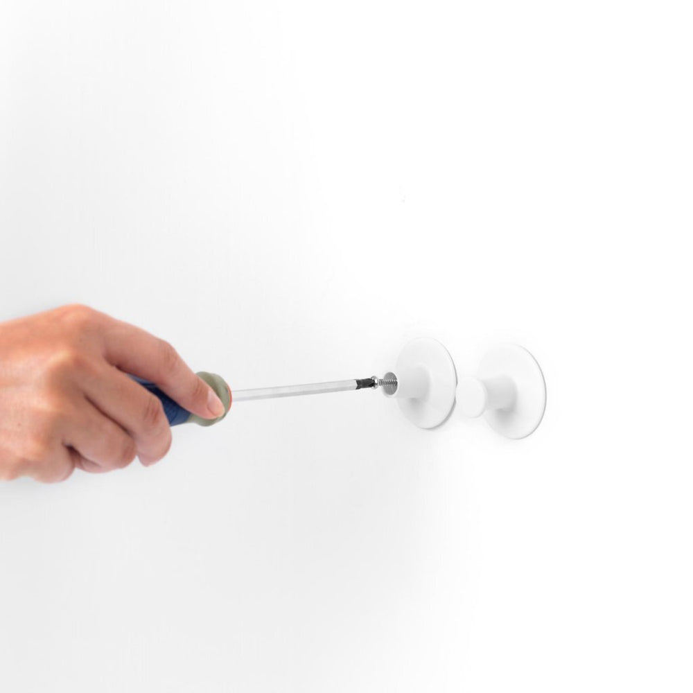 Brabantia Renew Towel Hooks, Set of 2 - White