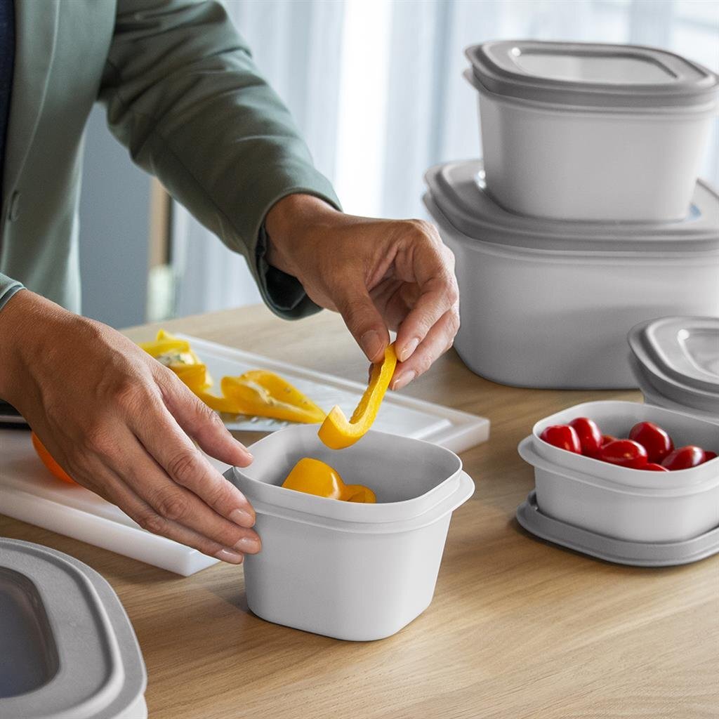 Sunware sigma home food storage box 1.3l gray