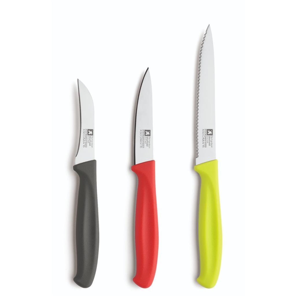 Richardson Sheffield R400 Kitchen Knives Starter Set
