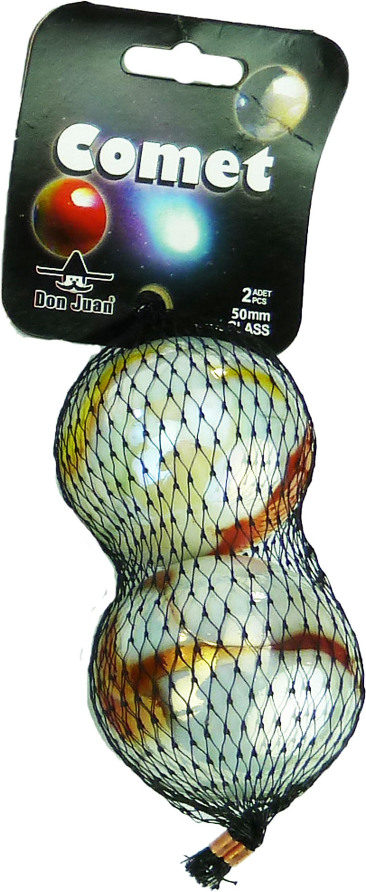 Don juan knikkers megabonken comet 2x50mm