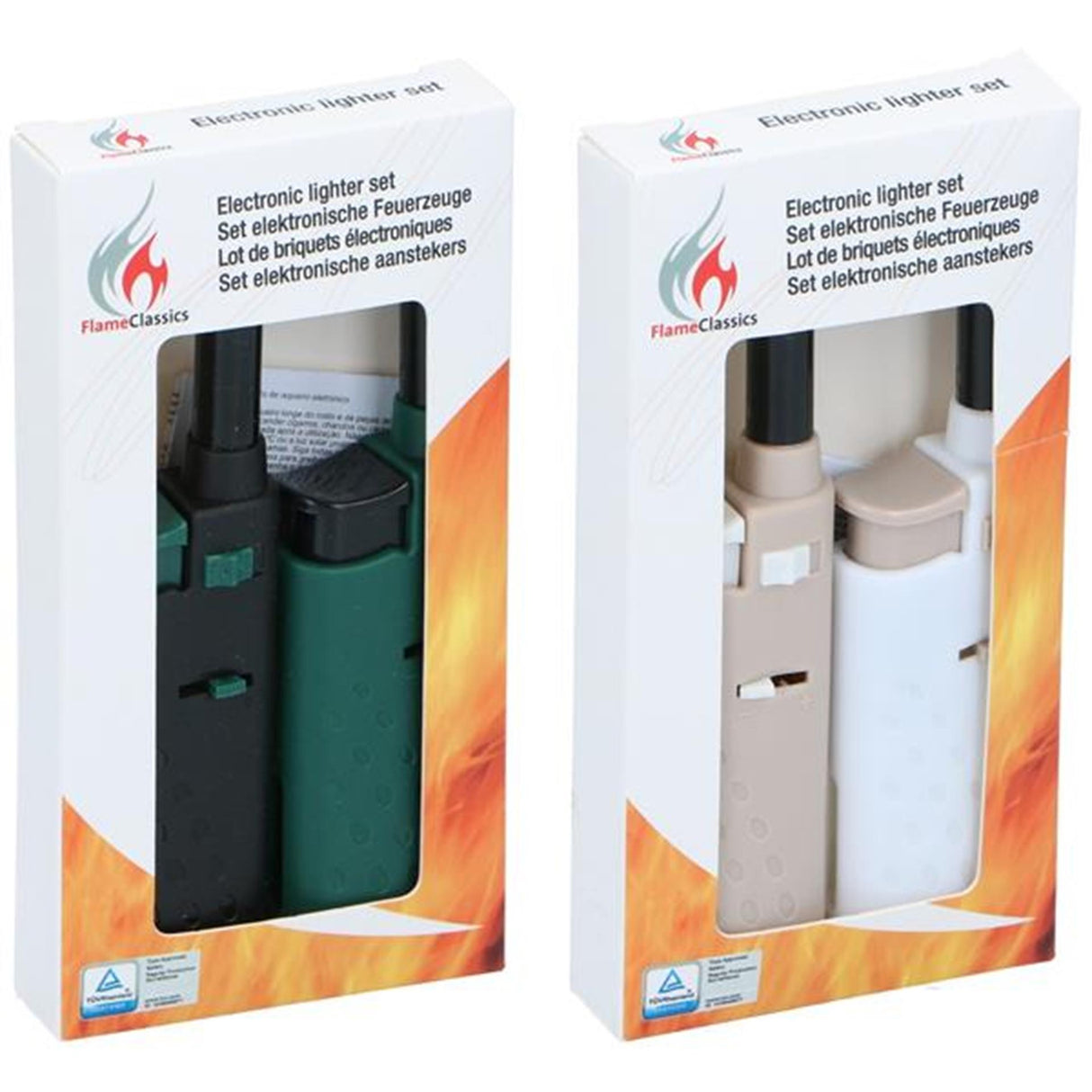 Flame classics aansteker bbq 14,3x3,5x1,6cm+tuv