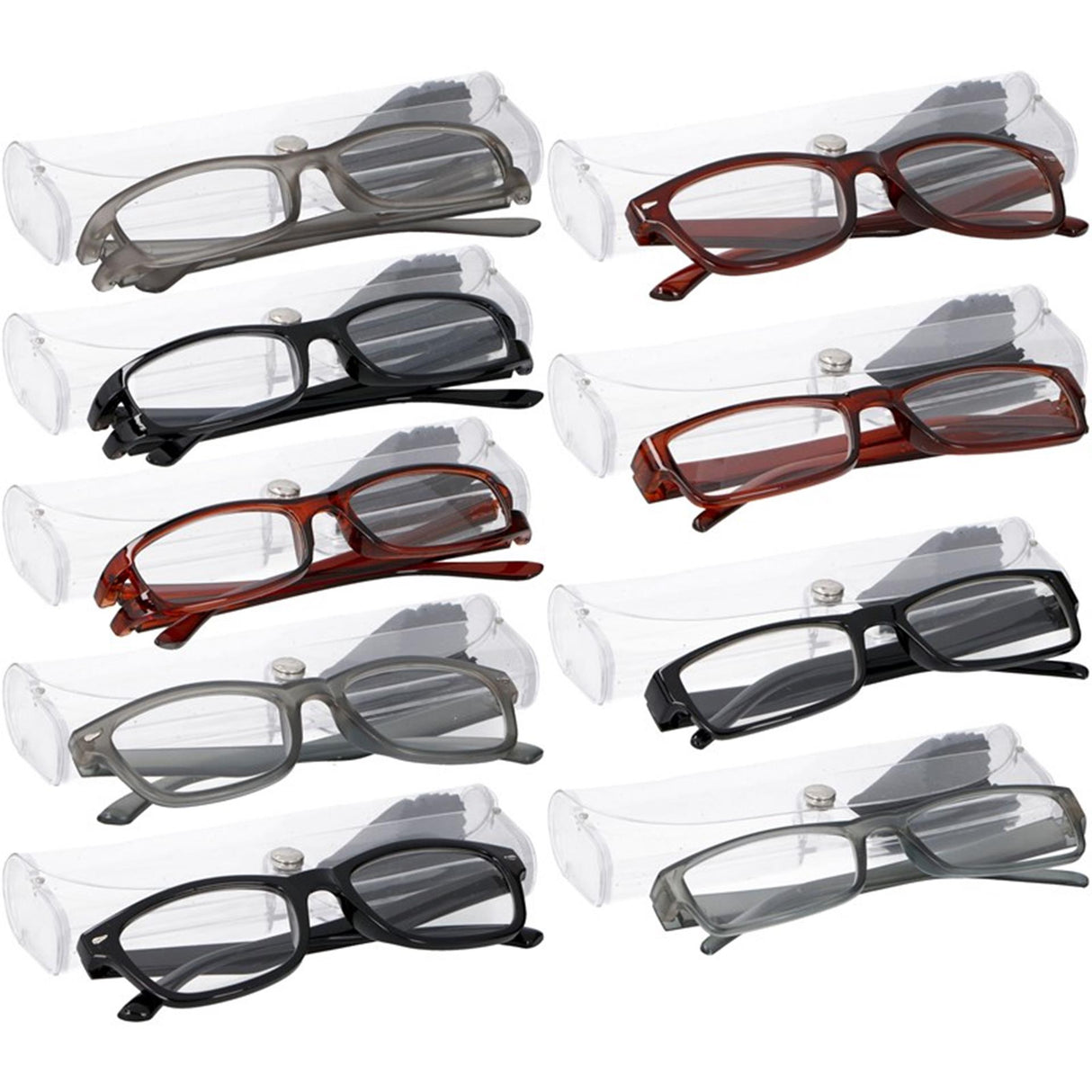 Lifetime leesbril in pvc box sterkte +3