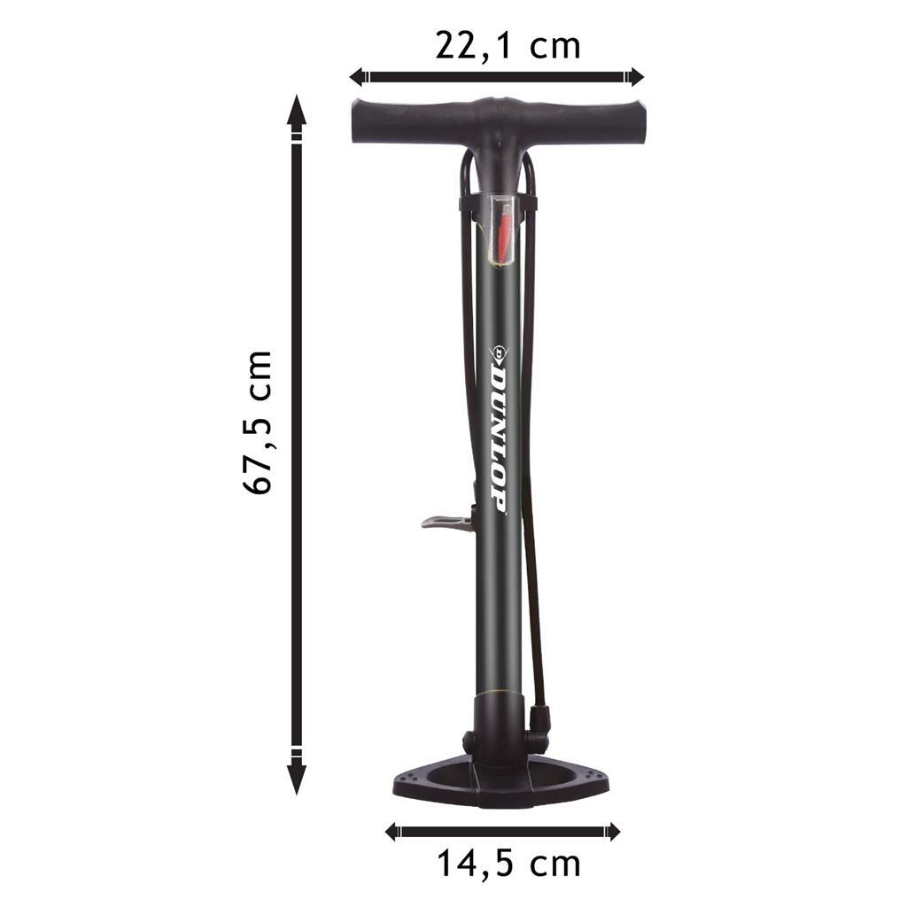 Bomba de bicicleta Dunlop de pie