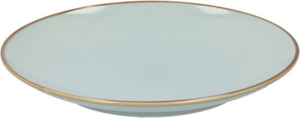 Various dinner plate 26x3 cm ceramic mint blue