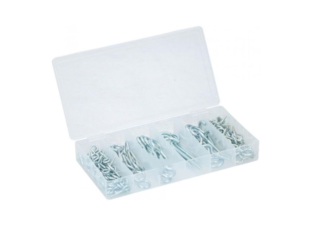 Kinzo haken en ogenset 151-delig