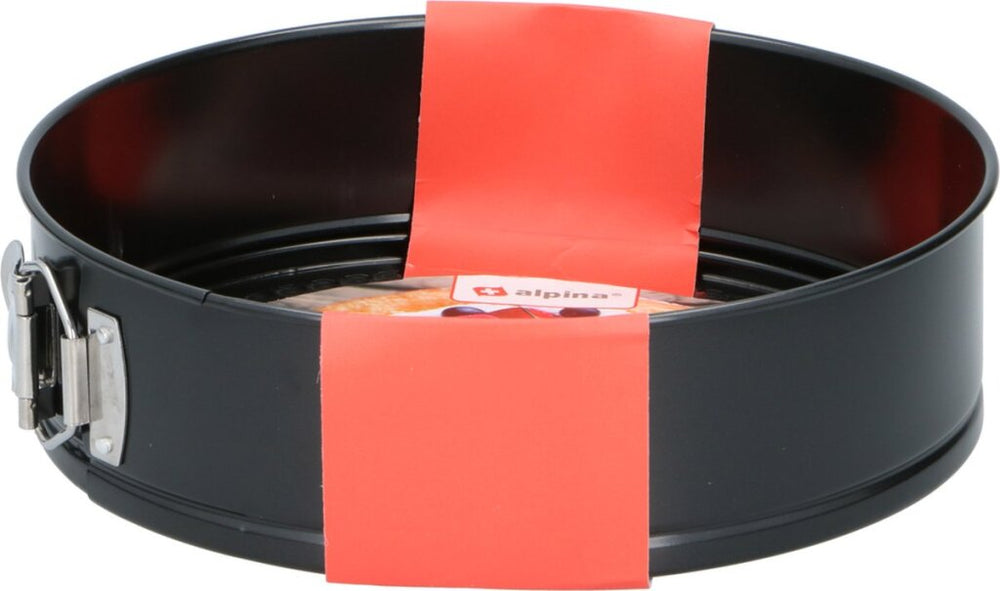 Oslash de metal con forma de resorte Alpina; 24x7cm negro