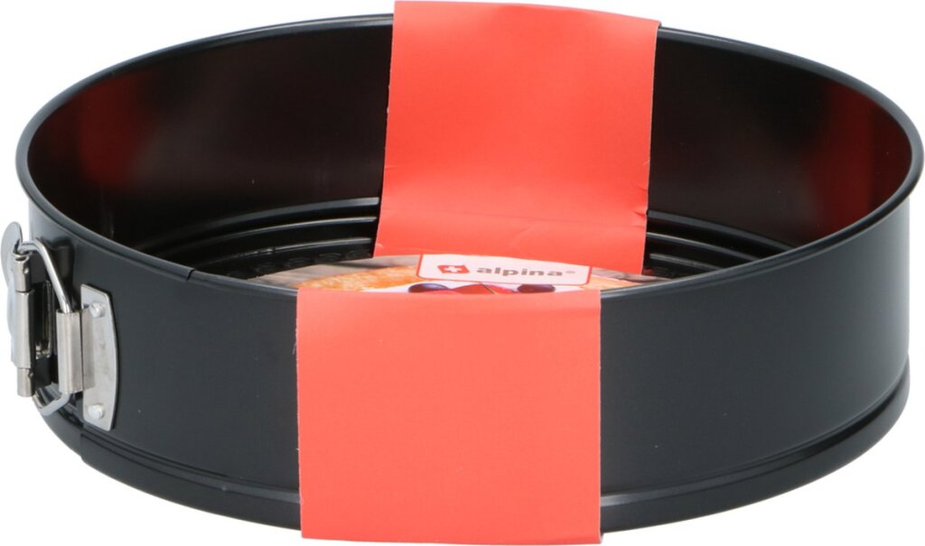 Oslash de metal con forma de resorte Alpina; 24x7cm negro