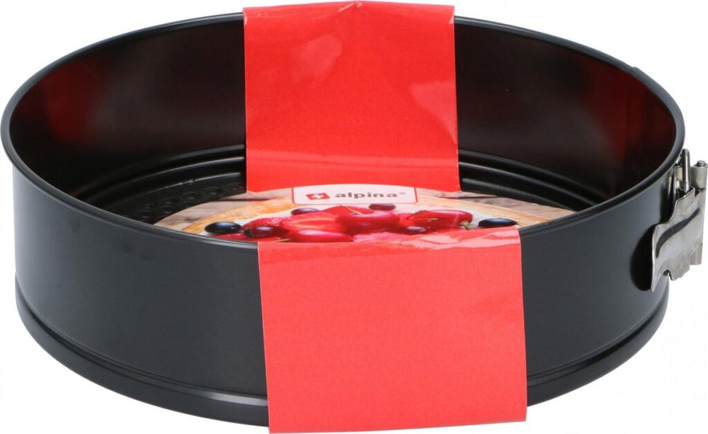 Oslash de metal con forma de resorte Alpina; 24x7cm negro