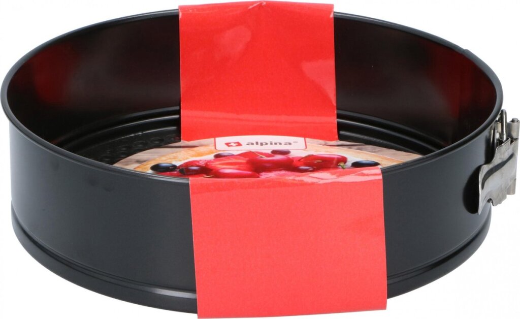 Oslash de metal con forma de resorte Alpina; 24x7cm negro