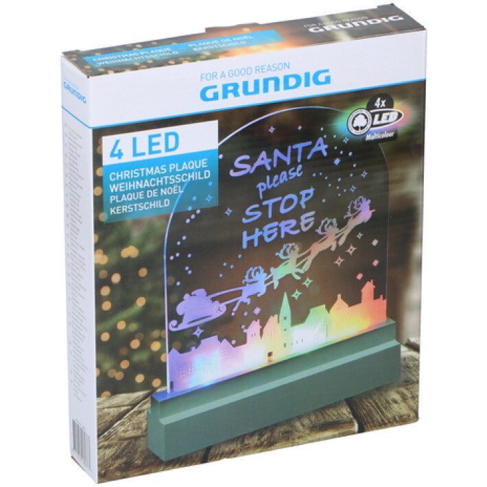 Grundig Christmas shield LED multi-coloured