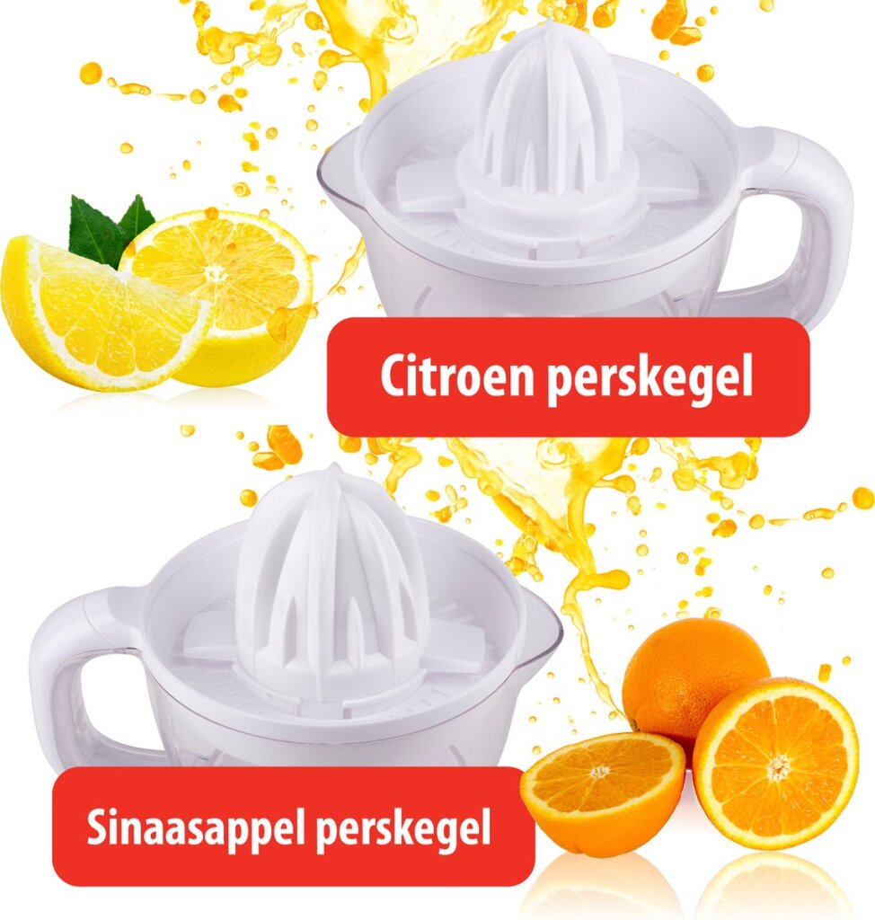 Alpina Citruspers 0,7 litra 2 stiskalnice 2 vrtljive smernice 25 vat bele