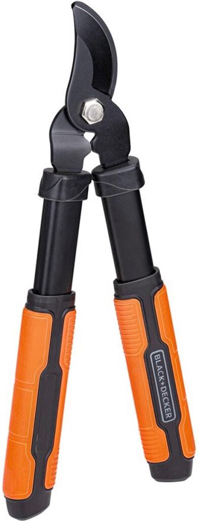 Black Decker Bypass-Gartenschere 38,1 x 17,8 x 3 cm, schwarzorange