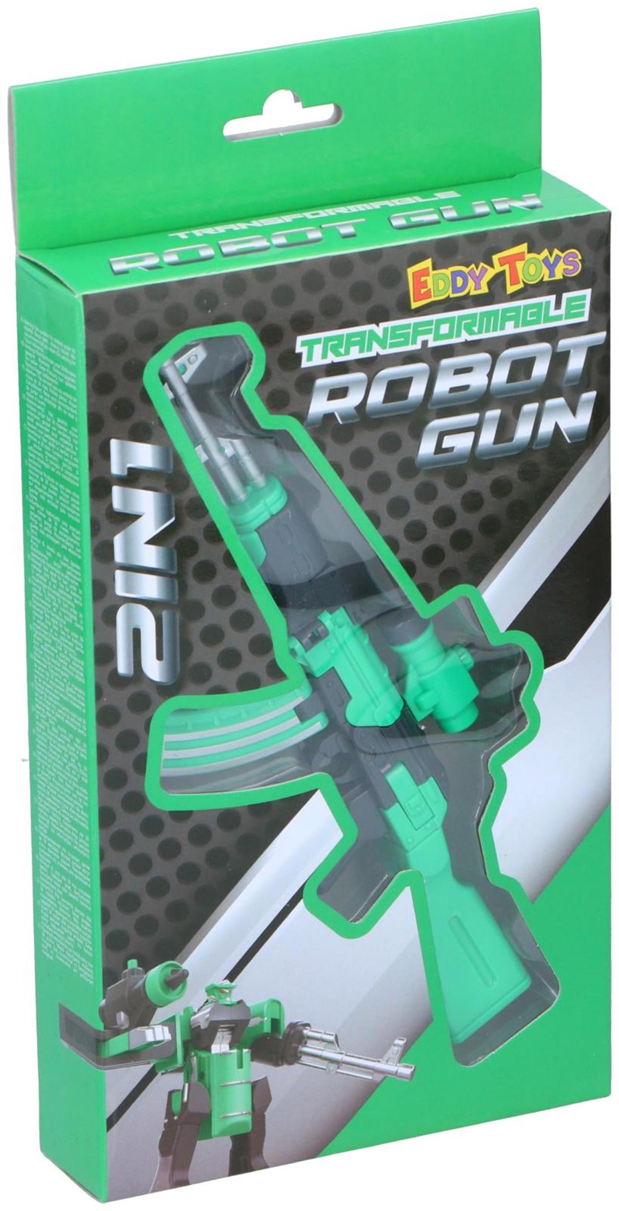 Eddy toys transformator robot pistool