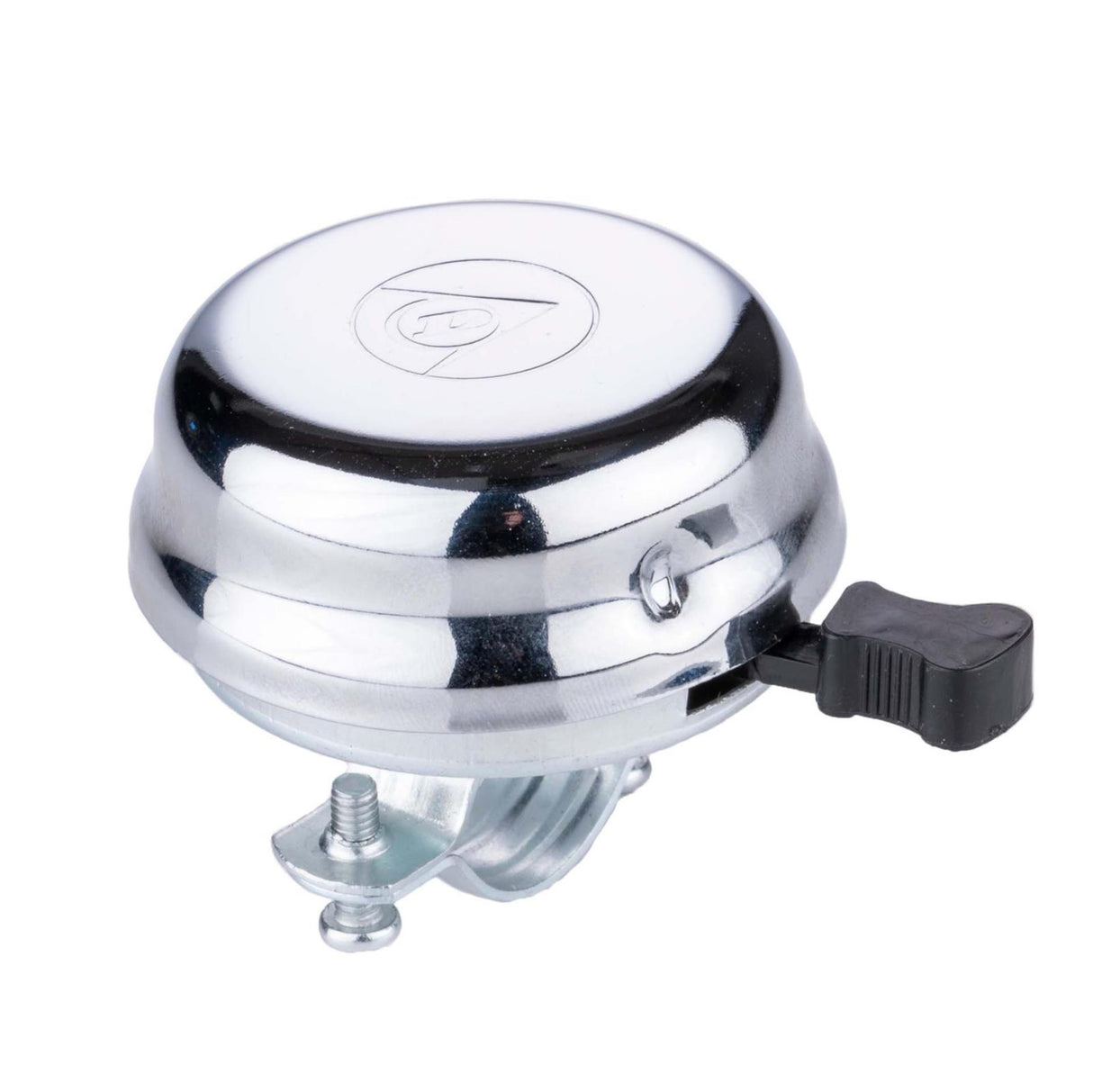 Klassisk sykkelklokke i sølv