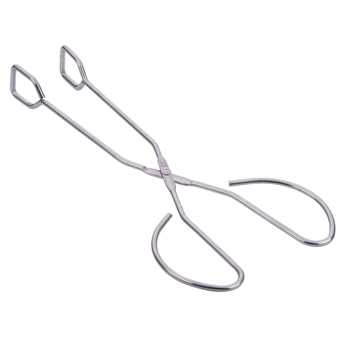 BBQ barbecue tongs metal 27cm