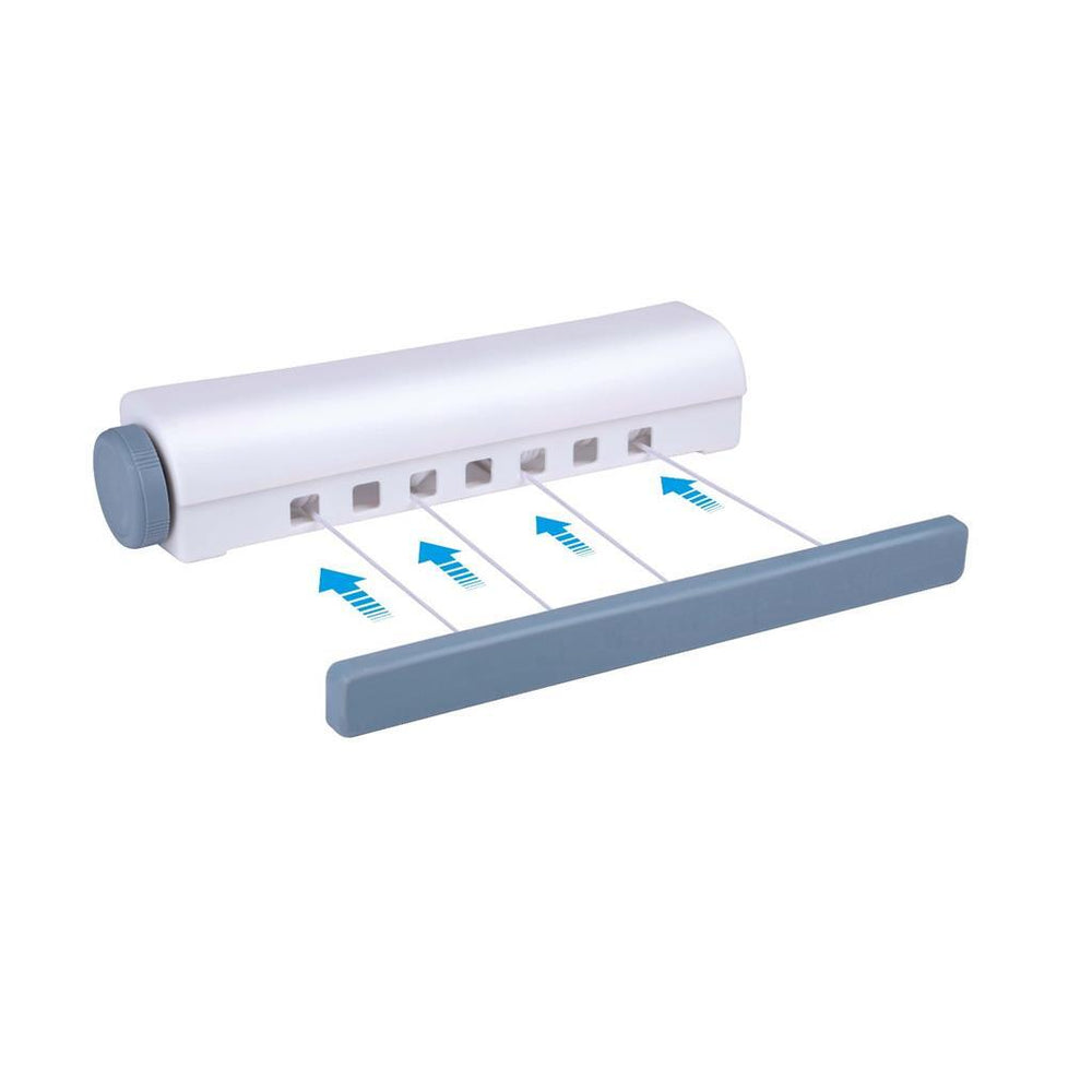 Alpina automatic clothesline 14 m white gray