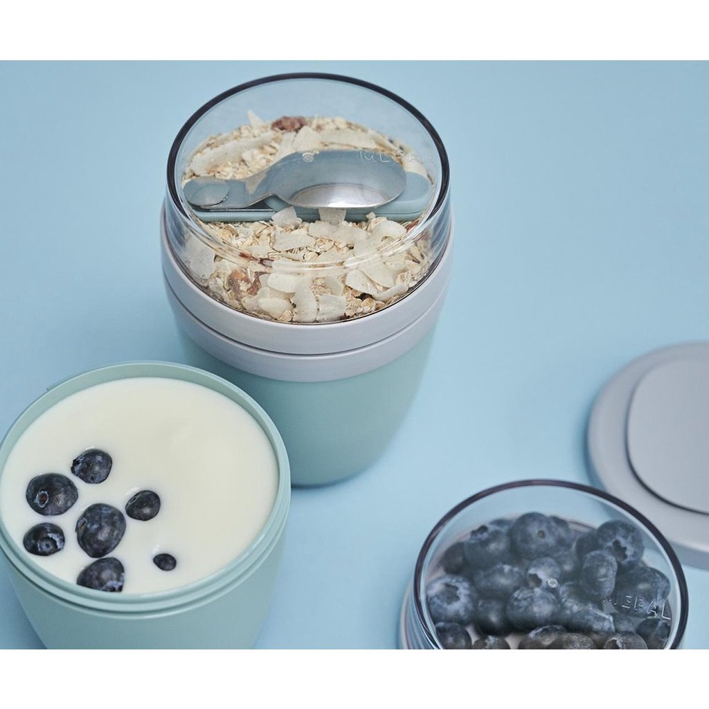 Mepal ellipse lunch pot 500 + 200 ml nordic green