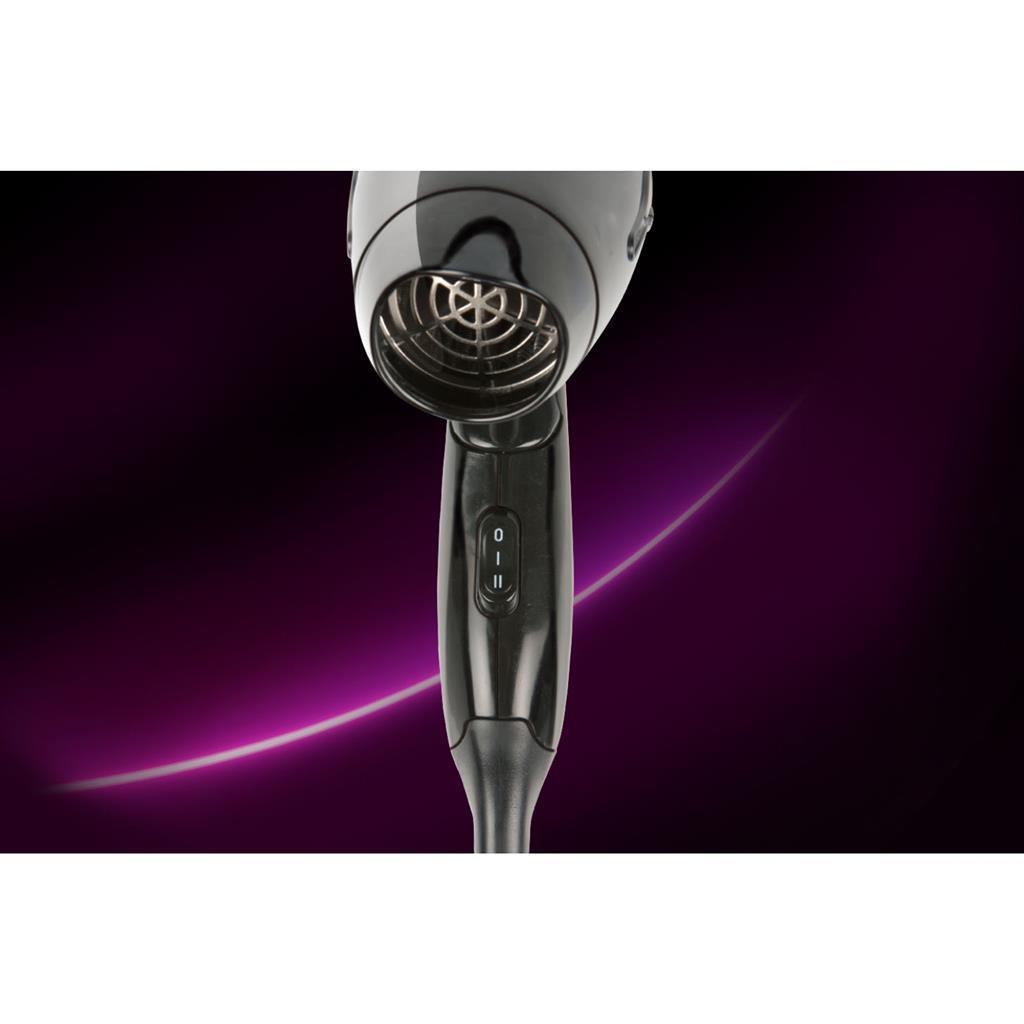 Dunlop Travel Hair Dryer 1200W Black