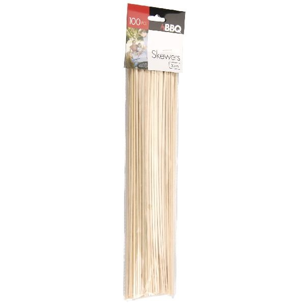 Grundläggande satestokes bambu 100 stycken