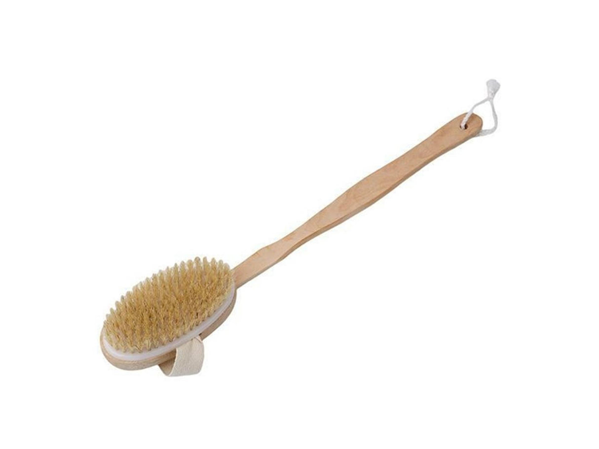 Badebørste 43cm træ | 4 stk